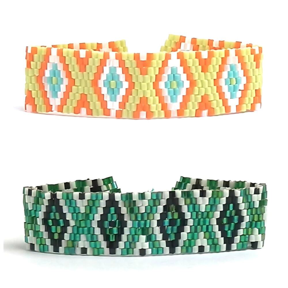 3 for $15 - Seed Bead Adjustable Bracelets Boho Friendship